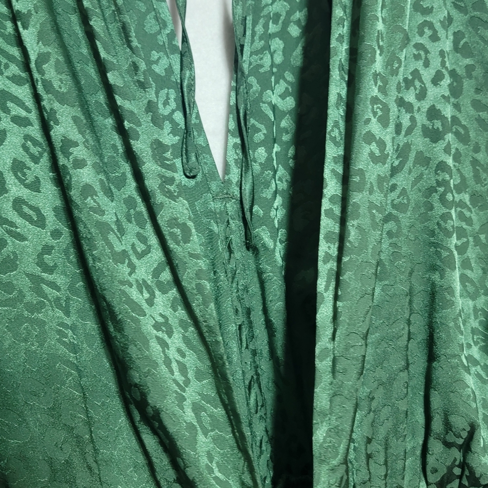 Marc New‎ York Stylish Green Jumpsuit Size XL. #662 - Picture 5 of 9